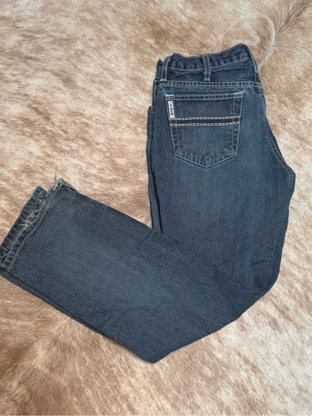Cinch Dark Wash Blue Jeans
